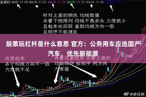 股票玩杠杆是什么意思 官方：公务用车应选国产汽车，优先新能源