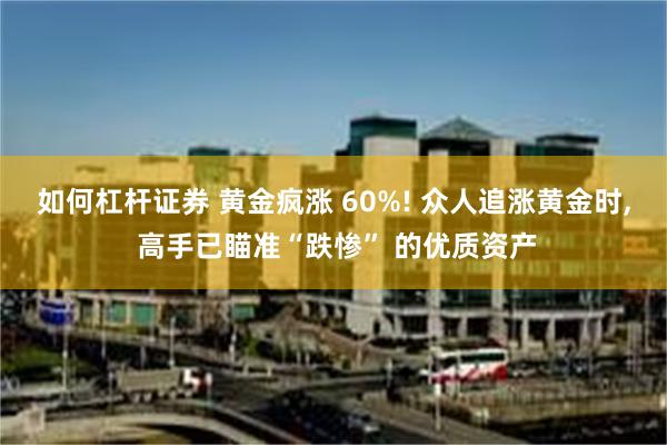 如何杠杆证券 黄金疯涨 60%! 众人追涨黄金时, 高手已瞄准“跌惨” 的优质资产